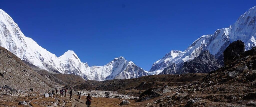 Stunning view of Everest Region