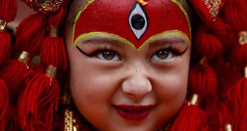 Nepal’s Goddess Kumari, The Only Living Deity