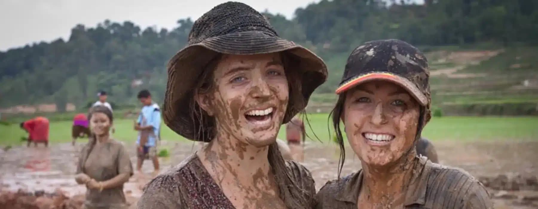 Immerse Yourself in Nepal’s Mud festival, Rice Planting Day