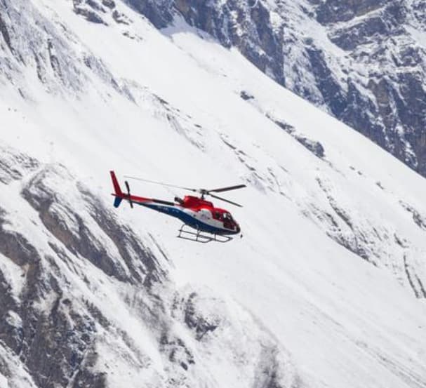 Everest Base Camp Helicopter Return Trek