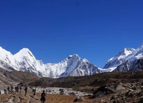Stunning view of Everest Region
