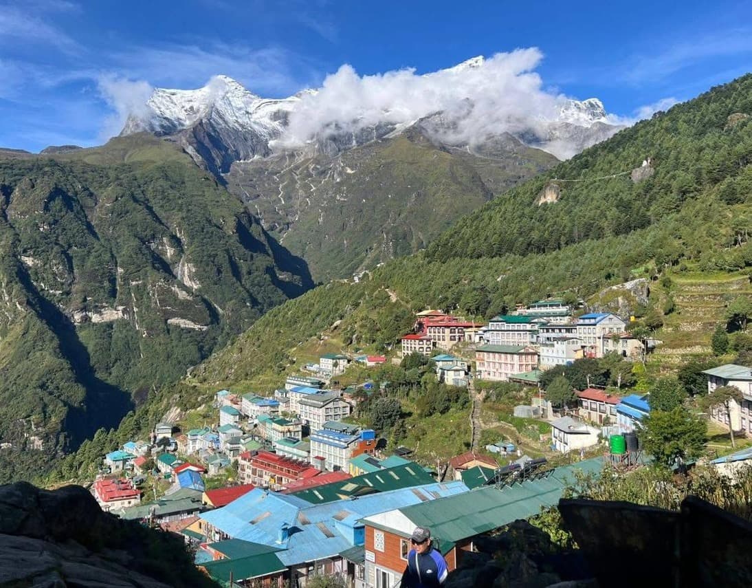 Namche Bazaar View