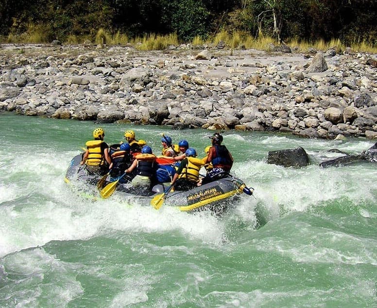 Rafting in Trishuli River