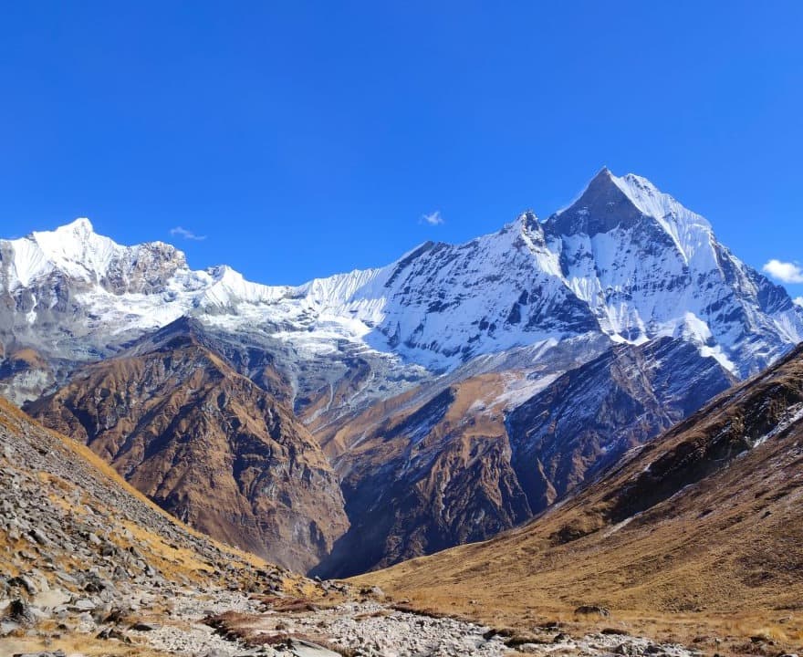 Trekkers in Annapurna