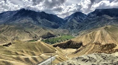 Deserted Valley Of Upper Mustang