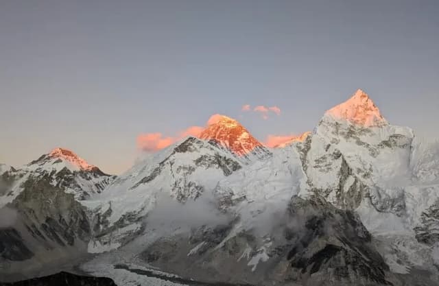 View Of Mt. Everest From Kala Pa