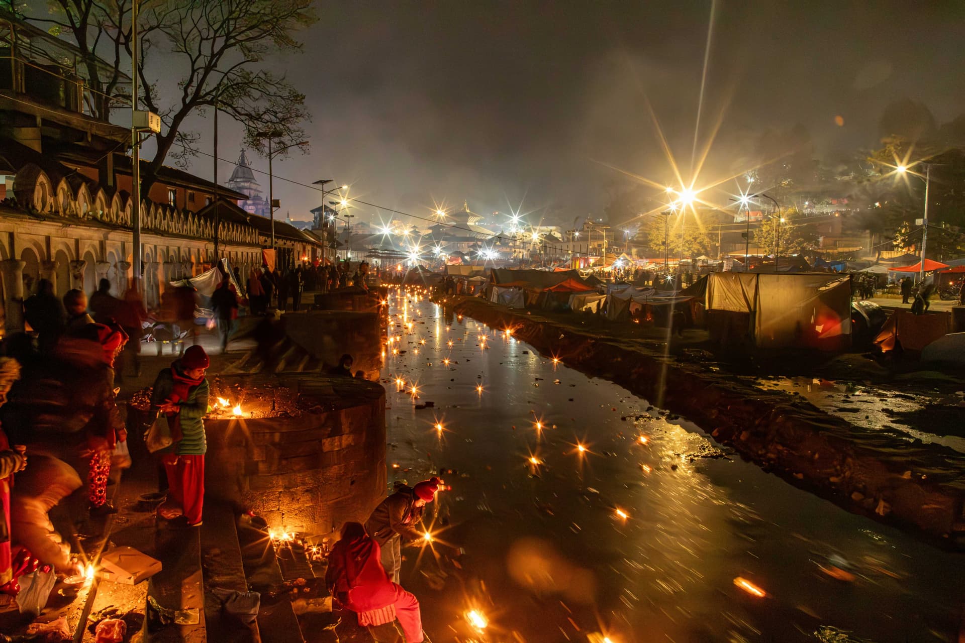 Pashupati duing Chhath Puja