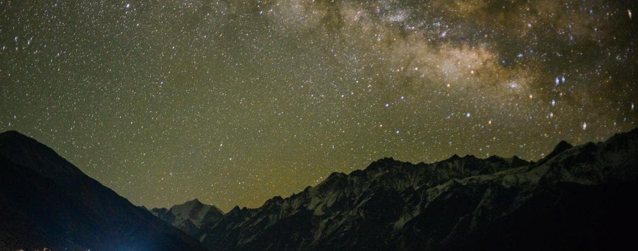 Langtang night view