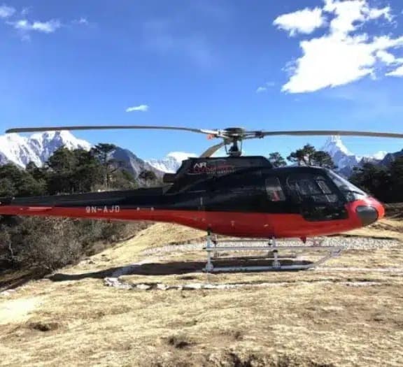 Everest Base Camp Helicopter Return Trek