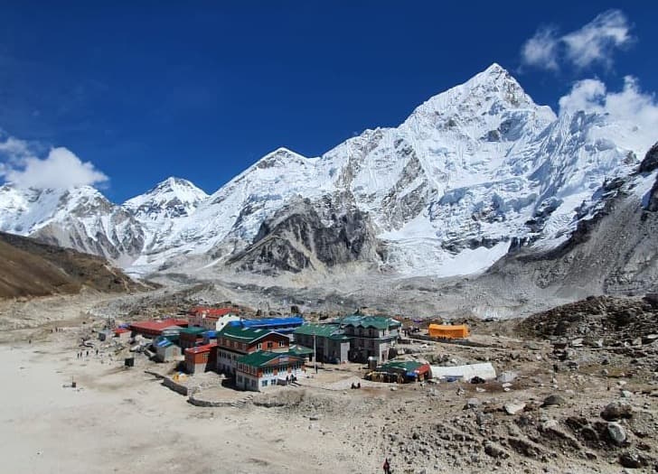 View of Gorakhshep