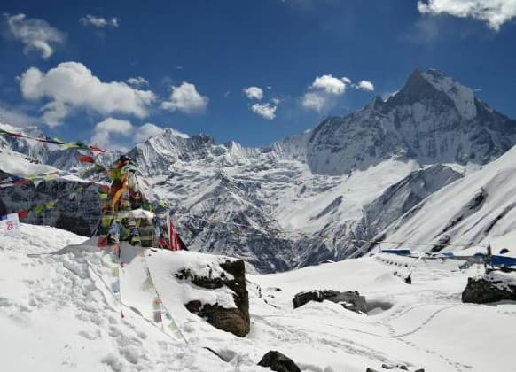 View from Annapurna Base Camp
